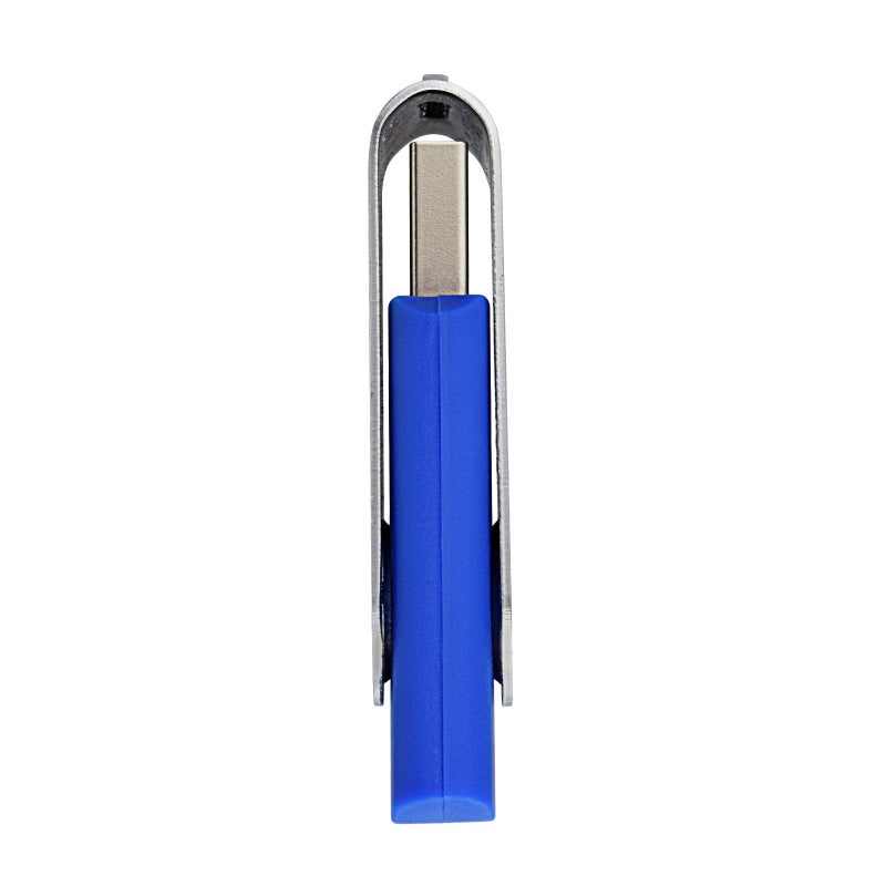 KOOTION 10 Pack 4 GB USB Flash Drive 4gb Flash Drives Keychain Thumb Drive Swivel Memory Stick Blue - Image 4